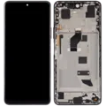 LCD Assembly With Frame For Honor 50 SE (2021) (Refurbished) (Black)