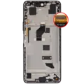 LCD Assembly With Frame For Honor 50 SE (2021) (Refurbished) (Black)