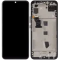 LCD Assembly With Frame For Huawei Nova 8 SE (2020) (Refurbished) (Black)