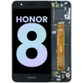 LCD Assembly With Frame Compatible For Honor 8 (2016) (Genuine) (Black)