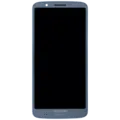 LCD Assembly With Frame For Motorola Moto G6 Plus (XT1926 / 2018) (Genuine OEM) (Blue)