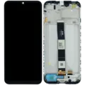 LCD Assembly With Frame For Xiaomi Redmi 10A (Service Pack) (All Colors)