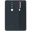 Back Cover Glass For Nokia 5.1 Plus (Genuine OEM) (Night black)