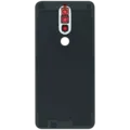 Back Cover Glass For Nokia 5.1 Plus (Genuine OEM) (Night black)