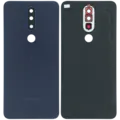 Back Cover Glass For Nokia 5.1 Plus (Genuine OEM) (Baltic sea blue)