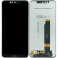 LCD Assembly Without Frame For Nokia 5.1 Plus (Genuine OEM) (Black)