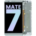 LCD Assembly With Frame For Huawei Mate 7 (2014) (Genuine OEM) (White)
