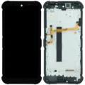 LCD Assembly With Frame For Blackview BV9800 Pro (Used OEM Pull Grade A) (Black)