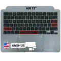 Top Case with Keyboard (ANSI US) For MacBook Air 13" A2681 (2022) (Used OEM Pull: Grade B) (Space Gray)