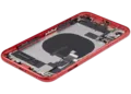 Back Housing W/ Charging Port Flex & Small Parts For iPhone 11 (Used OEM Pull: Grade C) (Red)