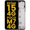 LCD Assembly With Frame For Xiaomi Redmi 15 4G / Poco M7 4G (Refurbished) (All Colors)