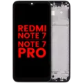 LCD Assembly With Frame For Xiaomi Redmi Note 7 / 7 Pro (Aftermarket Plus) (Space Black)