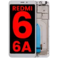 LCD Assembly With Frame For Xiaomi Redmi 6 / 6A (Aftermarket Plus) (White)