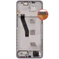 OLED Assembly With Frame For Xiaomi Redmi Note 15 4G (Refurbished) (Purple)