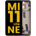 OLED Assembly With Frame For Xiaomi Mi 11 Lite 5G NE (Refurbished) (Truffle Black)