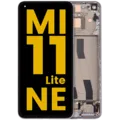 OLED Assembly With Frame For Xiaomi Mi 11 Lite 5G NE (Refurbished) (Snowflake White)