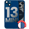 Back Housing W/ Small Components Pre-Installed Compatible For iPhone 13 Mini (International Version) (Used OEM Pull: Grade A) (Blue)