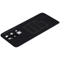 Back cover Glass With Camera Lens Compatible For Huawei P40 Pro (Mirror Silver)