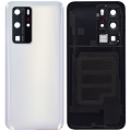 Back cover Glass With Camera Lens Compatible For Huawei P40 Pro (Ice White)