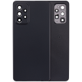 Back cover Glass For Samsung Galaxy A72 (A725 / 2021) (Aftermarket Plus) (Awesome Black)