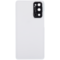 Back cover Glass With Camera Lens Compatible For Samsung Galaxy S20 FE 5G (Aftermarket Plus) (Cloud Orange)