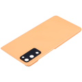 Back cover Glass With Camera Lens Compatible For Samsung Galaxy S20 FE 5G (Aftermarket Plus) (Cloud Orange)
