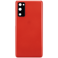 Back cover Glass With Camera Lens Compatible For Samsung Galaxy S20 FE 5G (Aftermarket Plus) (Cloud Red)