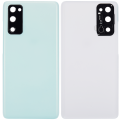 Back cover Glass With Camera Lens Compatible For Samsung Galaxy S20 FE 5G (Aftermarket Plus) (Cloud Mint)