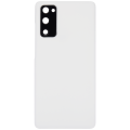 Back cover Glass With Camera Lens Compatible For Samsung Galaxy S20 FE 5G (Aftermarket Plus) (Cloud White)