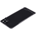 Back cover Glass With Camera Lens Compatible For Samsung Galaxy A22 5G (A226 / 2021) (Aftermarket Plus) (Black)