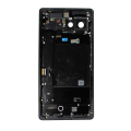 Back Housing Compatible For Google Pixel 6 (N/A) (Used OEM Pull: Grade A) (Stormy Black)