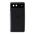 Back Housing Compatible For Google Pixel 6 (N/A) (Used OEM Pull: Grade A) (Stormy Black)