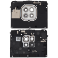 Back Camera Lens With Bracket Compatible For Motorola Moto G Power (XT2117 / 2021) (Polar Silver)
