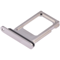 Single Sim Card Tray Compatible For iPhone 15 Pro / 15 Pro Max (White Titanium)