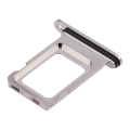 Single Sim Card Tray Compatible For iPhone 15 Pro / 15 Pro Max (White Titanium)