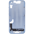 Mid-Frame Housing With Power And Volume Button Compatible For iPhone 14 (US Version) (Aftermarket Plus) (Blue)