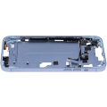 Mid-Frame Housing With Power And Volume Button Compatible For iPhone 14 Plus (US Version) (Aftermarket Plus) (Blue)