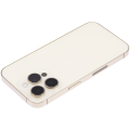 Back Housing W/ Small Pre-Installed Compatible For iPhone 14 Pro (US Version) (No Logo) (Aftermarket Plus) (Gold)