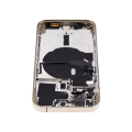 Back Housing W/ Small Pre-Installed Compatible For iPhone 14 Pro (US Version) (No Logo) (Aftermarket Plus) (Gold)