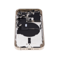 Back Housing W/ Small Pre-Installed Compatible For iPhone 14 Pro (US Version) (No Logo) (Aftermarket Plus) (Gold)