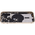 Back Housing W/ Small Pre-Installed Compatible For iPhone 14 Pro (US Version) (No Logo) (Aftermarket Plus) (Gold)