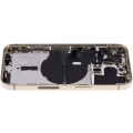 Back Housing W/ Small Pre-Installed Compatible For iPhone 14 Pro (US Version) (No Logo) (Aftermarket Plus) (Gold)