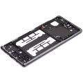 Mid Frame Compatible For Samsung Galaxy A71 5G UW (A716V / 2020) (Prism Crush Black)
