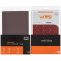 Wrapd Protective Film - Skin - Fabric wiredrawing (Burgundy) (Medium) (10 Pack)