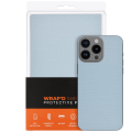 Wrapd Protective Film - Skin - Cloth pattern (Cyan) (Medium) (10 Pack)