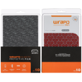 Wrapd Protective Film - Skin - Mosaic Pattern (Black) (Medium) (10 Pack)