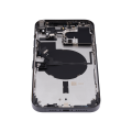 Back Housing W/ Small Pre-Installed Compatible For iPhone 14 Pro Max (International Version) (No Logo) (Aftermarket Plus) (Space Black)
