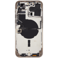 Back Housing W/ Small Pre-Installed Compatible For iPhone 14 Pro Max (International Version) (No Logo) (Aftermarket Plus) (Gold)