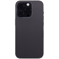 Back Housing W/ Small Pre-Installed Compatible For iPhone 14 Pro (International Version) (No Logo) (Aftermarket Plus) (Space Black)
