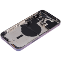 Back Housing W/ Small Pre-Installed Compatible For iPhone 14 Pro Max (U.S Version) (Aftermarket Plus) (Deep Purple)